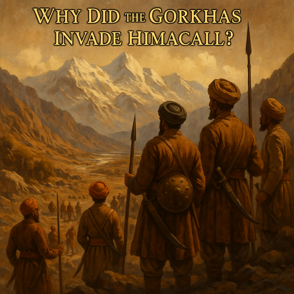 why did the gorkhas invade himachal.png